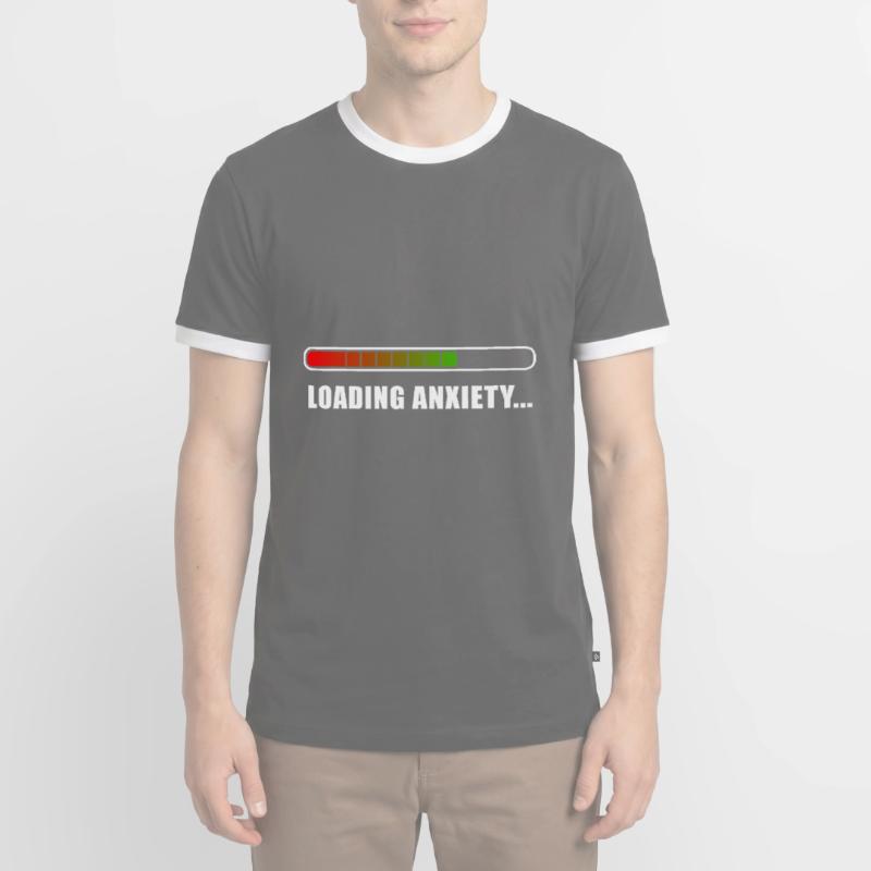 Loading Anxiety... Men's Ringer Shirt