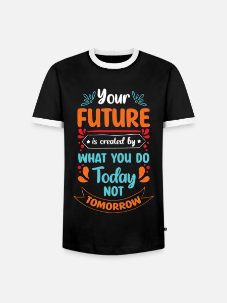 Boss Karriere Bürohumor - Männer Kontrast-T-Shirt - Schwarz/Weiß