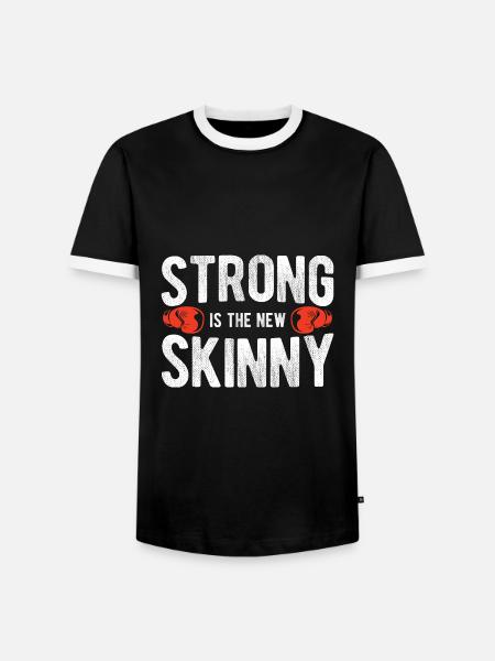 Boxsport Boxing - Männer Kontrast-T-Shirt - Schwarz/Weiß
