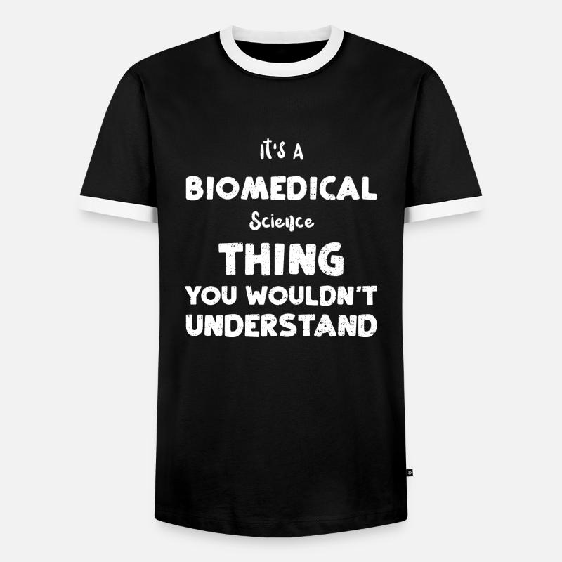 It's A Biomedical Science Thing... - Men's Ringer Shirt - black/white
