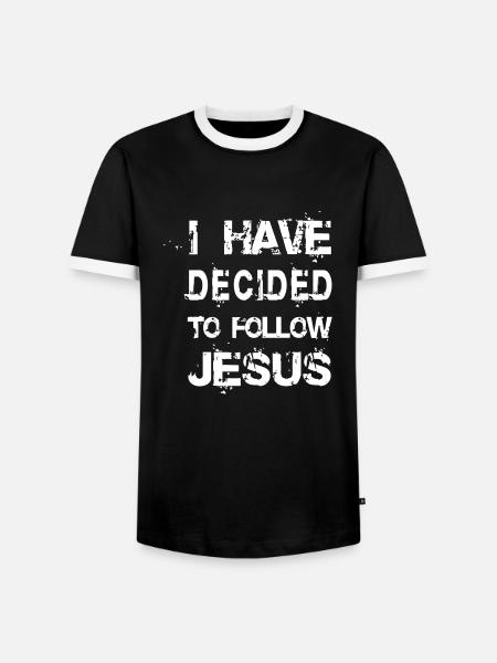 I HAVE DECIDED (STYLE) - Männer Kontrast-T-Shirt - Schwarz/Weiß