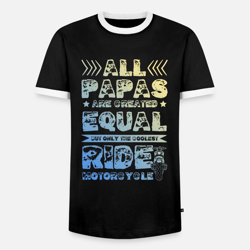 Bowling Split - T-shirt contrasté Homme - noir/blanc