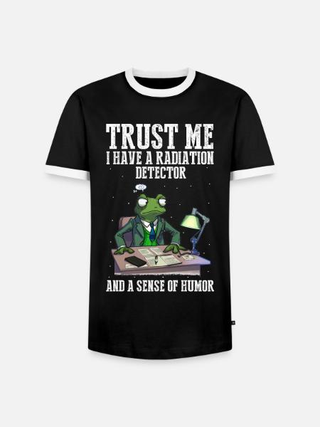Kernenergie Spruch für Kernenergie - Männer Kontrast-T-Shirt - Schwarz/Weiß
