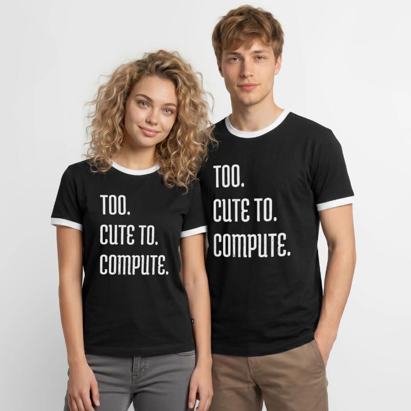 statement hacking coding hacking code Men's Ringer Shirt