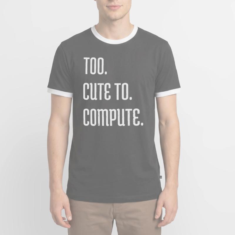 statement hacking coding hacking code Men's Ringer Shirt
