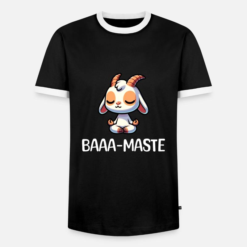 Baaa-masts - Men's Ringer Shirt - black/white