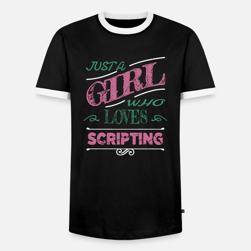 fun computer scientist quote statement - Männer Kontrast-T-Shirt - Schwarz/Weiß