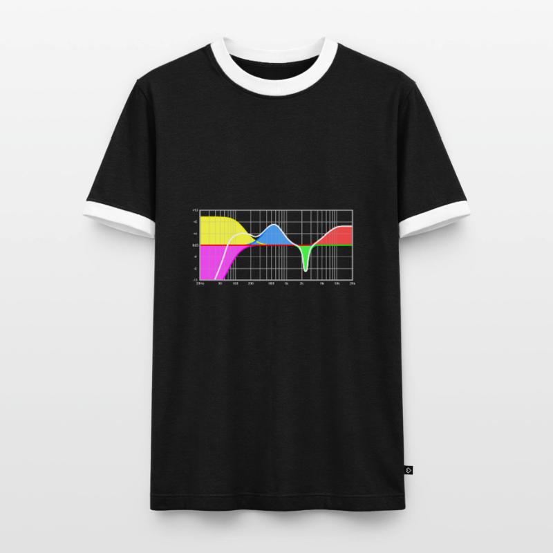 Parametrischer Equalizer - Tontechnik Männer Kontrast-T-Shirt