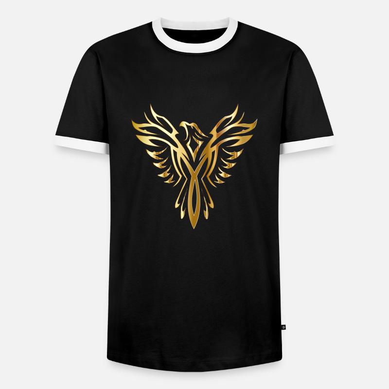 Phoenix Phoenix - Men's Ringer Shirt - black/white