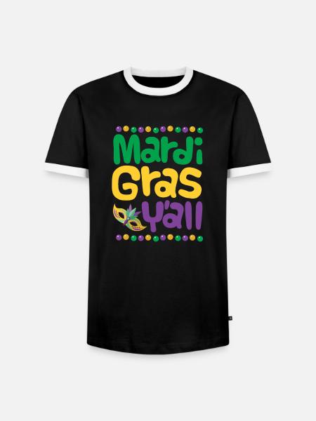 Karneval-Hemd Karneval Sie Kostüm-Parade - Männer Kontrast-T-Shirt - Schwarz/Weiß