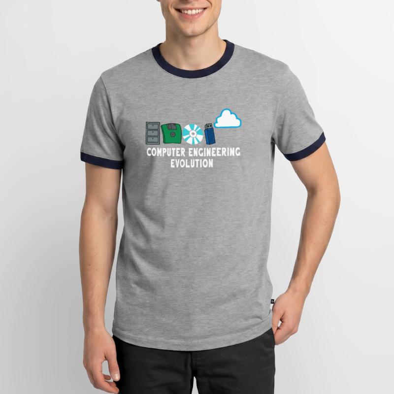 Programmer code informatics software developer Men's Ringer Shirt