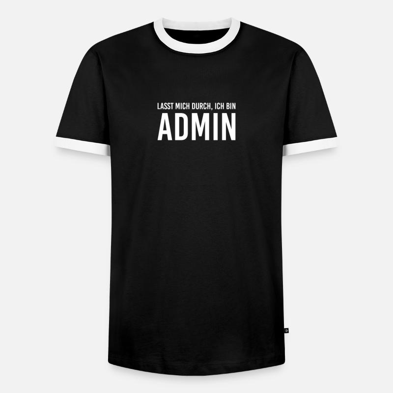 Programmierer - Männer Kontrast-T-Shirt - Schwarz/Weiß