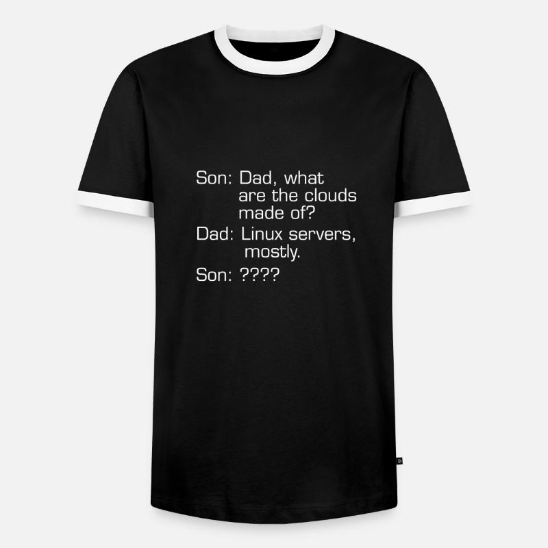 Webentwickler Computer-Programmierer Software-Codi - Männer Kontrast-T-Shirt - Schwarz/Weiß