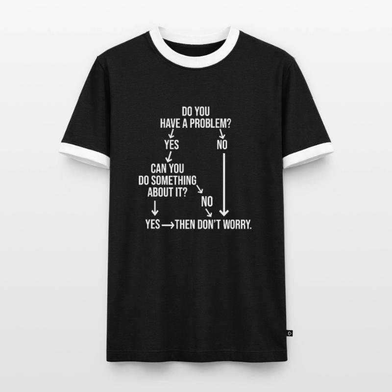 Problem solving for problems that are not Men's Ringer Shirt