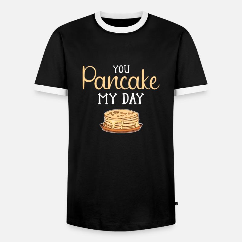 Baking Cake Baker Confectioner - Men's Ringer Shirt - black/white