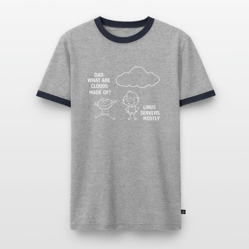 Programming Software Developer Computer Engineer Männer Kontrast-T-Shirt