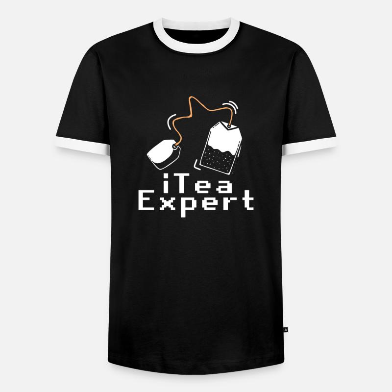 Itea-Experte Computer Software Programmierer - Männer Kontrast-T-Shirt - Schwarz/Weiß