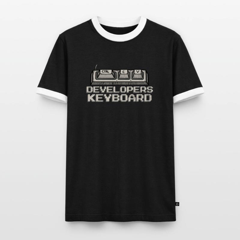 Développeur Coder Funny Programmation Humor Software T-shirt contrasté Homme