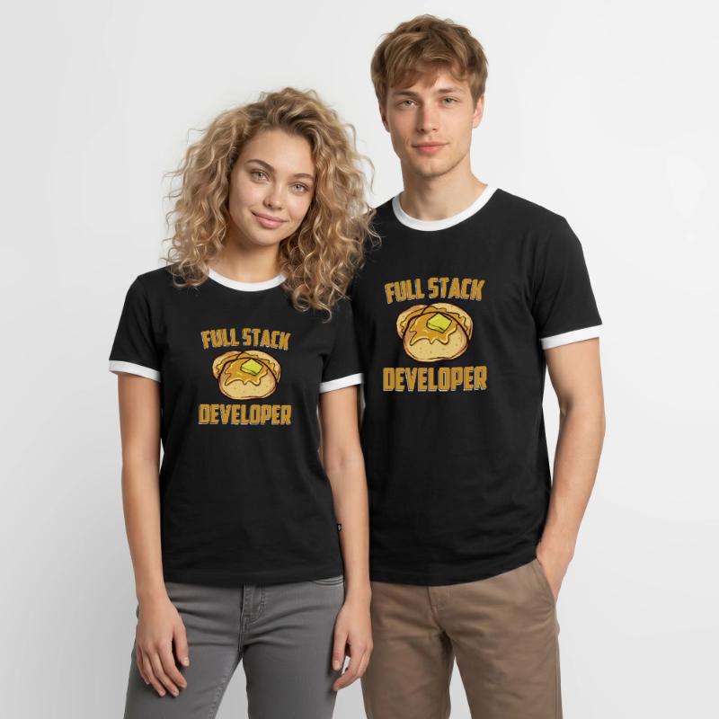 Männer Kontrast-T-Shirt