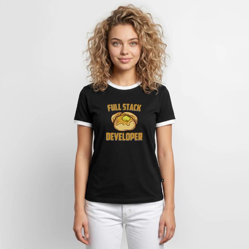 Männer Kontrast-T-Shirt