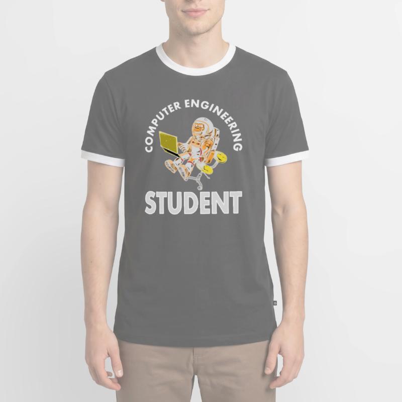 Computer Scientist Computer Science Student Program Gift Men's Ringer Shirt