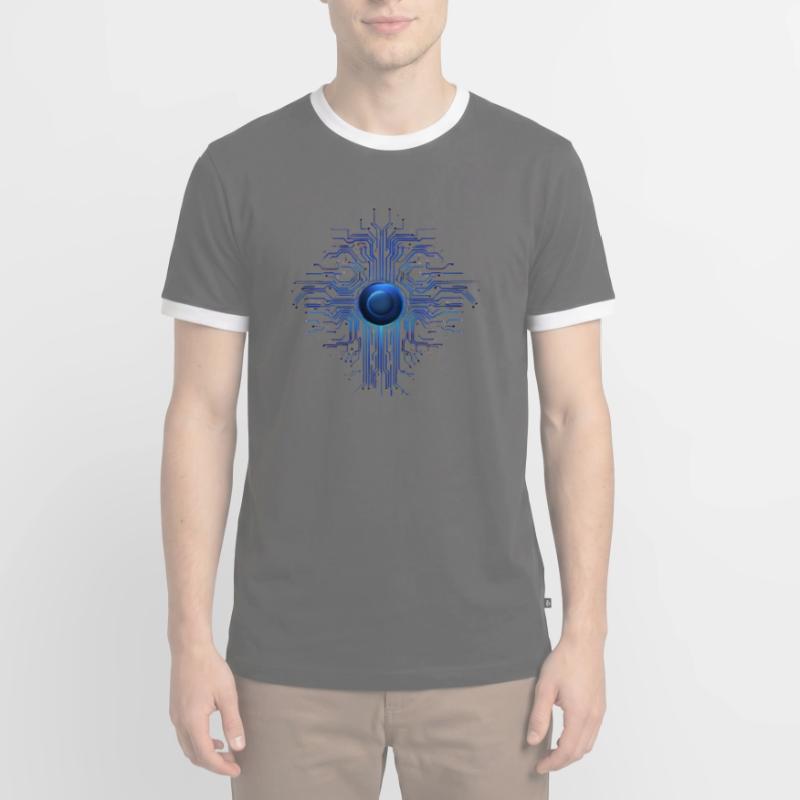 Machine Learning AI Deep Learning Programmer Men's Ringer Shirt