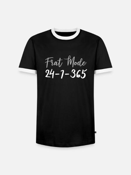 Schwesternschaft Soroitas Verbindungsmodus - Männer Kontrast-T-Shirt - Schwarz/Weiß