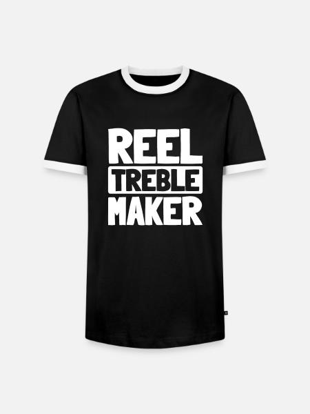 Irish Dance Irischer Tanz - Männer Kontrast-T-Shirt - Schwarz/Weiß