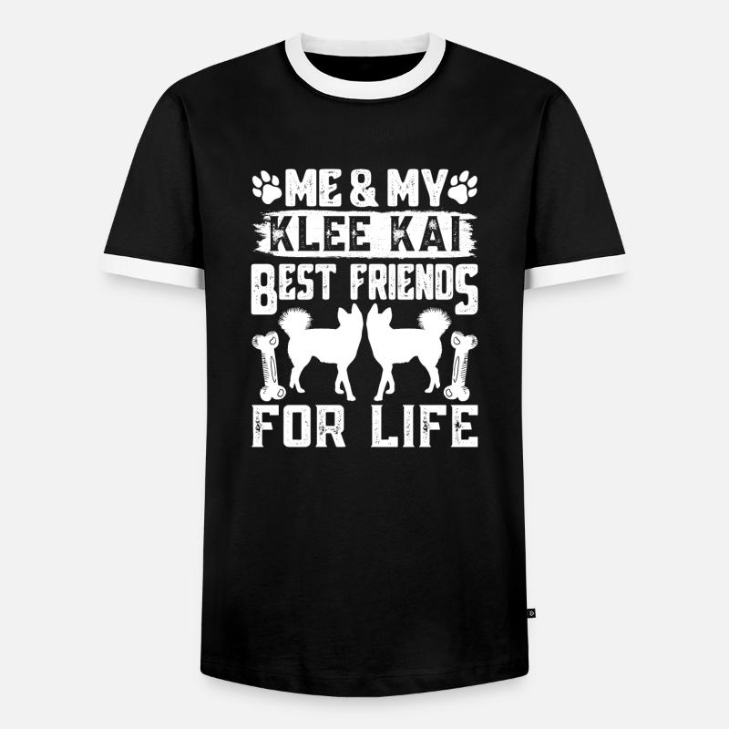 Alaskan Clover Kai - Men's Ringer Shirt - black/white