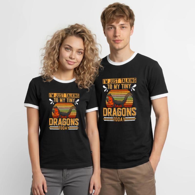 Triton T-shirt contrasté Homme