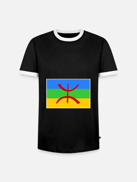 Amazigh - Men's Ringer Shirt - black/white