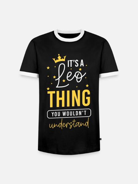 Sternzeichen Konstellation Glück - Männer Kontrast-T-Shirt - Schwarz/Weiß