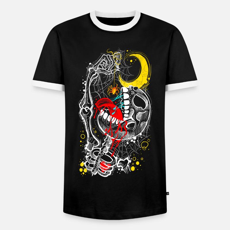 Gothic - Men's Ringer Shirt - black/white