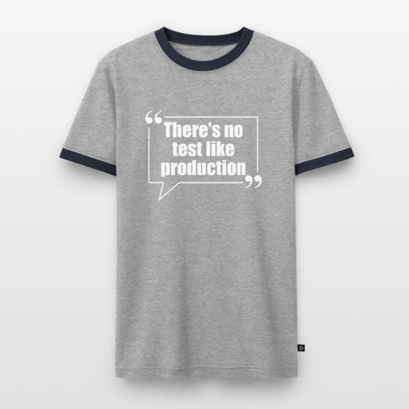 Programmierer, Software, Informatik, Developer Männer Kontrast-T-Shirt