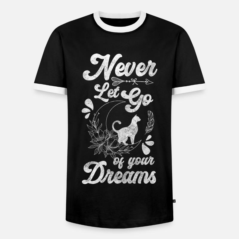 Magic Symbol Elements Power - Men's Ringer Shirt - black/white
