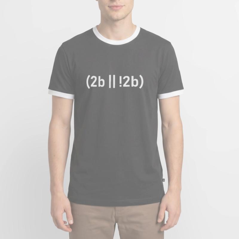 Programmeur Computer Nerd Internet Cadeau HTML T-shirt contrasté Homme
