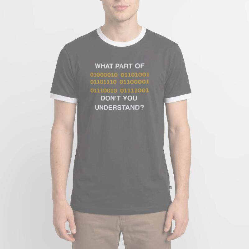 Software engineer code Men's Ringer Shirt