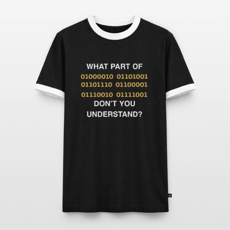Software engineer code Men's Ringer Shirt