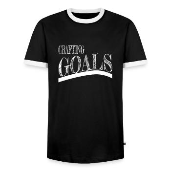 present gift idea present idea statement - Männer Kontrast-T-Shirt - Schwarz/Weiß - Vorne - AI Model Female 172 light (172cm) & AI Model Male 178 light (178cm)