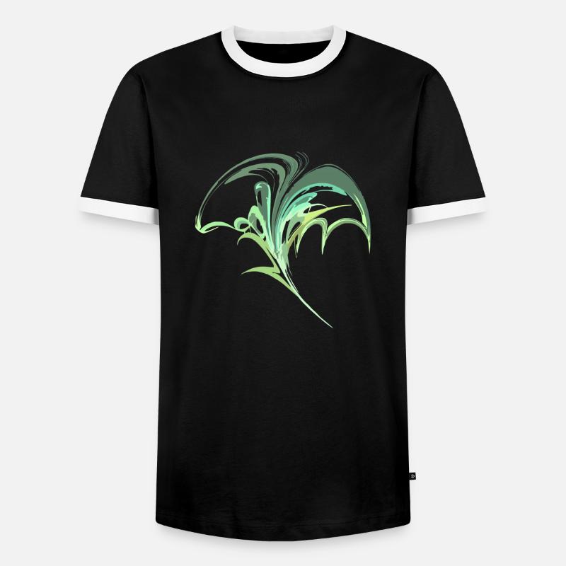 dash 2 - Männer Kontrast-T-Shirt - Schwarz/Weiß