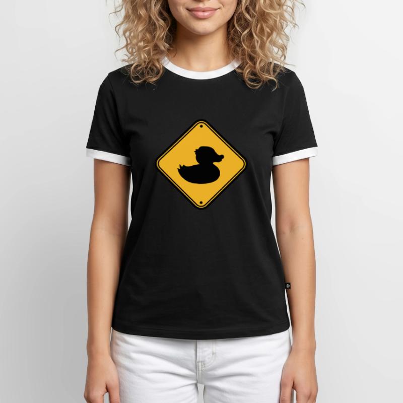 zone shield prohibited note danger caution Men's Ringer Shirt