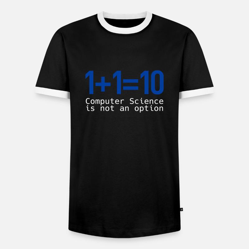 Programmierer - Männer Kontrast-T-Shirt - Schwarz/Weiß