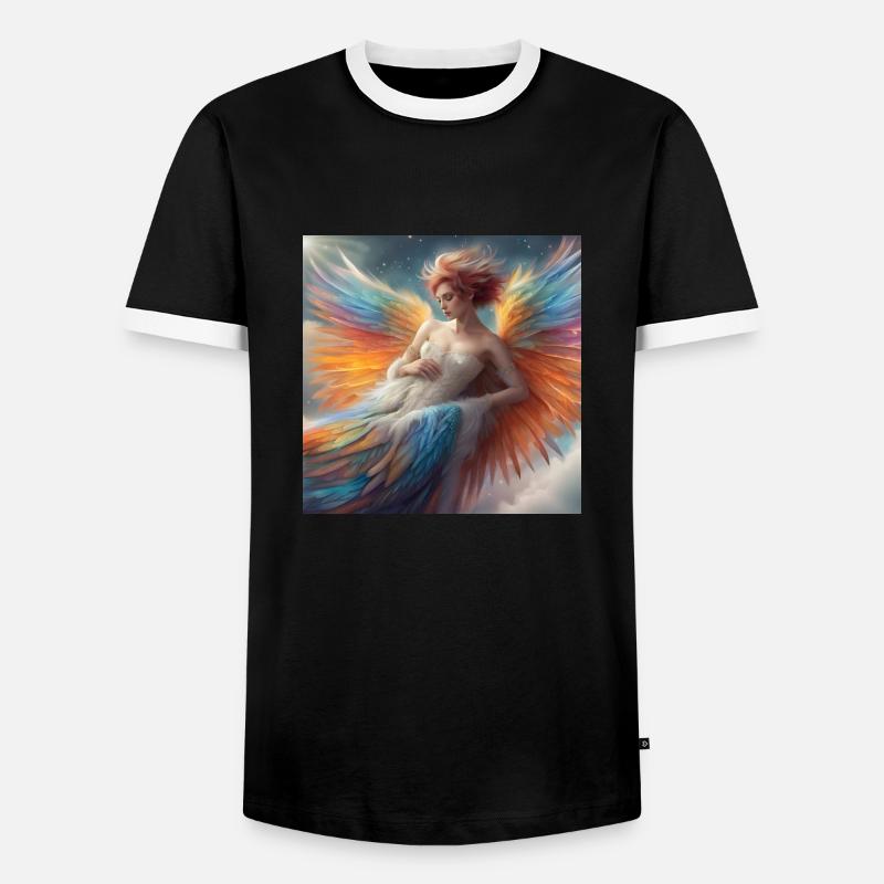 Elf 2 - Männer Kontrast-T-Shirt - Schwarz/Weiß