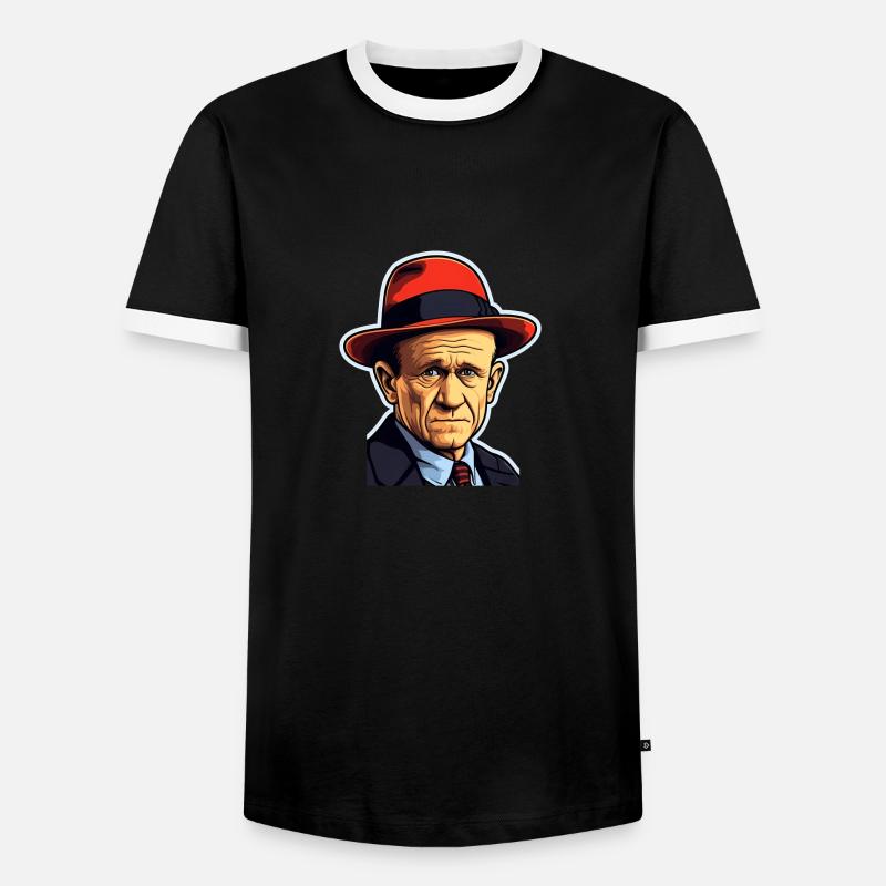 Heisenberg Physicist - Men's Ringer Shirt - black/white