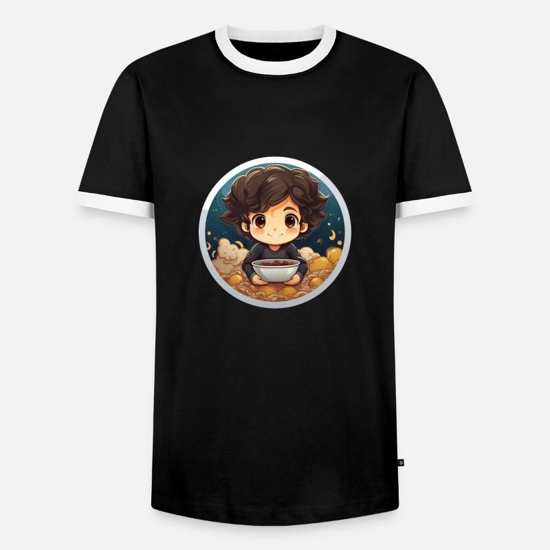 Cereal Killer - Men's Ringer Shirt - black/white