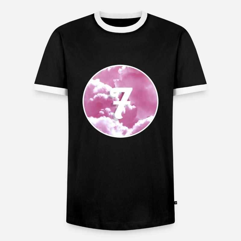 4EF00A83 8E69 4DC8 8A7D 1398B5C40235 - Männer Kontrast-T-Shirt - Schwarz/Weiß