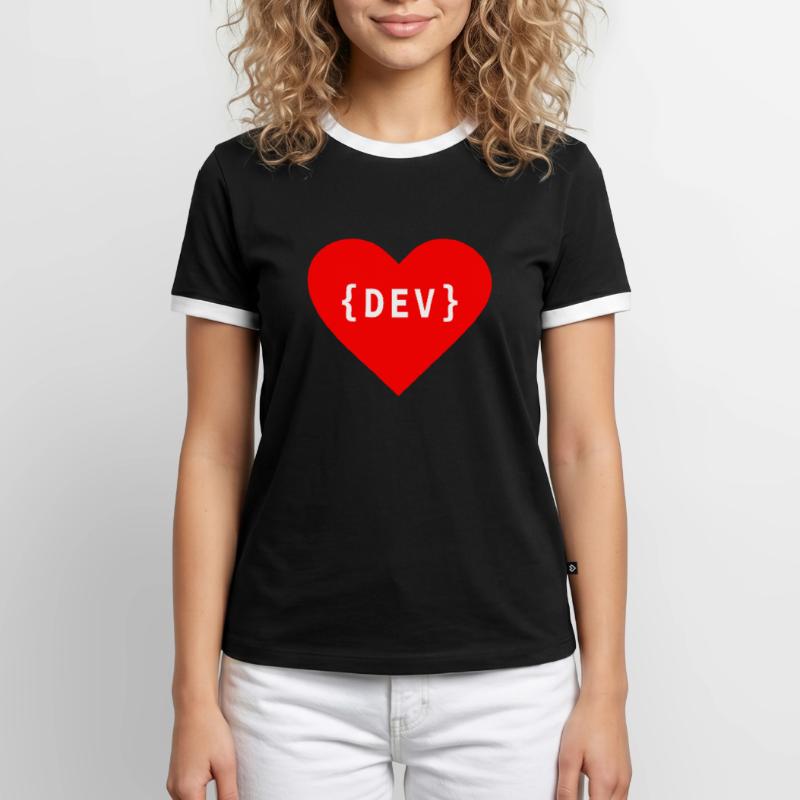 Software Developer, Dear Code DEV Developer Day Men's Ringer Shirt