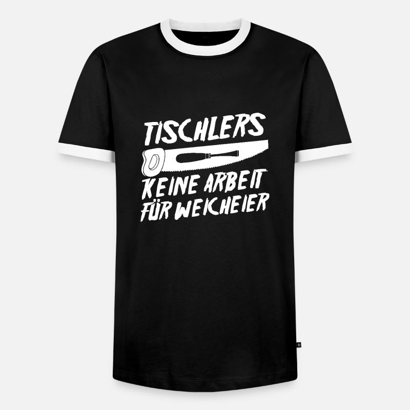 Carpenter, Carpenter, Carpenter - Men's Ringer Shirt - black/white