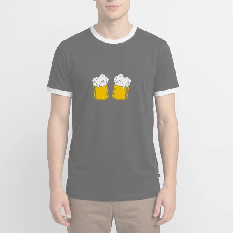Bees here, Bees here - oder ich fall um! Men's Ringer Shirt