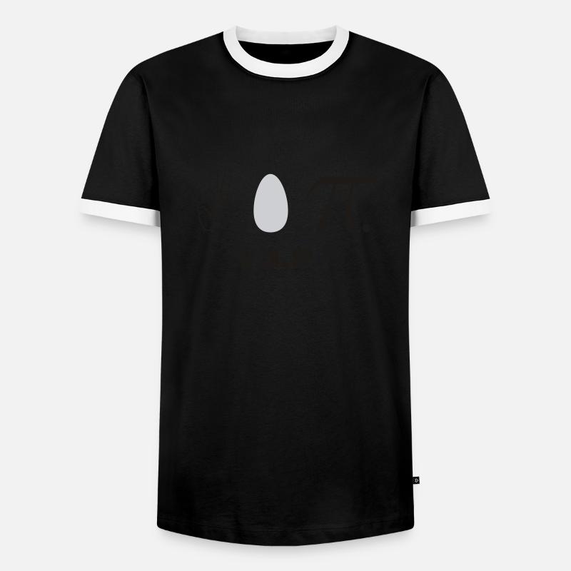 VIP - Men's Ringer Shirt - black/white